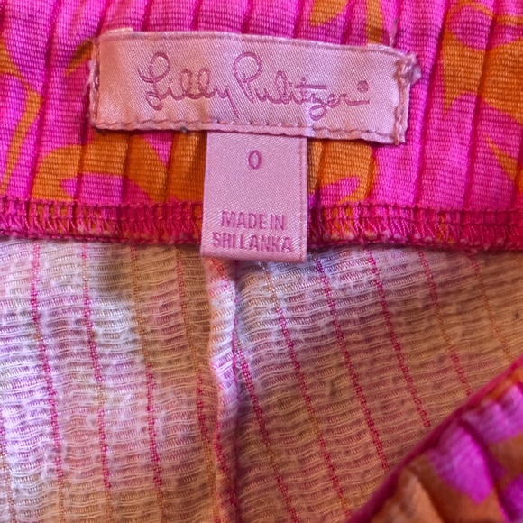 Hot Pink Lilly Pulitzer Shorts - Picture 4 of 4